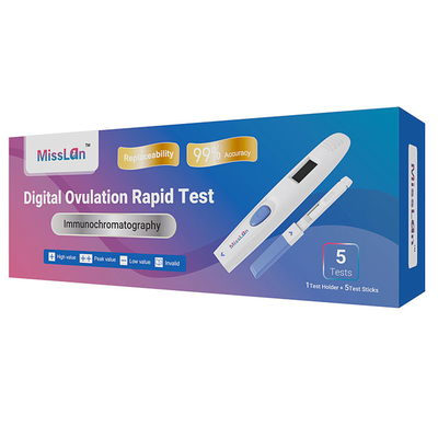 digitales Ovulations-LH-Testmedizinisches gerät ähnlich mit clearblue Teststreifenkassette