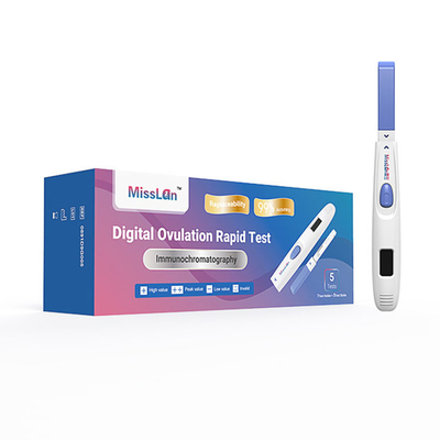 Ergiebigkeits-Test Ovulations-und Schwangerschafts-Digital LH-Test-Kit Stripss 5mins HCG